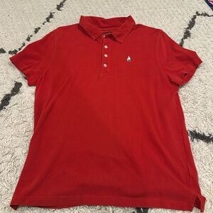 APC Rue Madame Paris Red Polo Shirt size Large